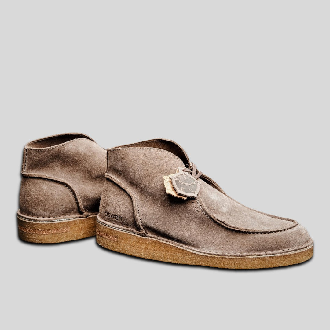 EWALDI - Taupe Suede