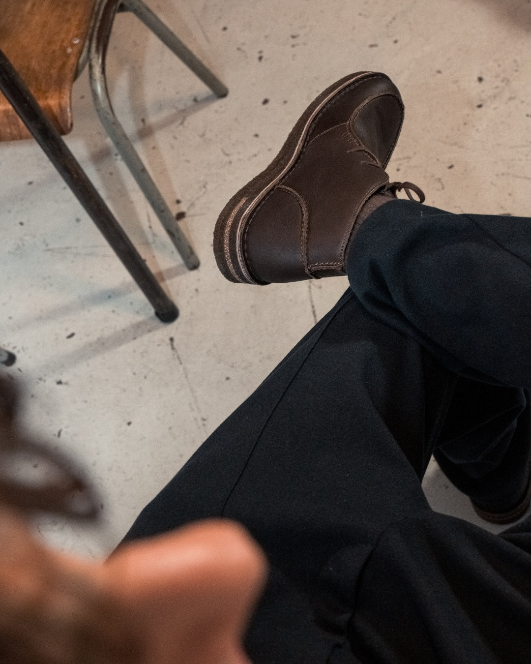 EWALDI - ESPRESSO BUFFALO LEATHER
