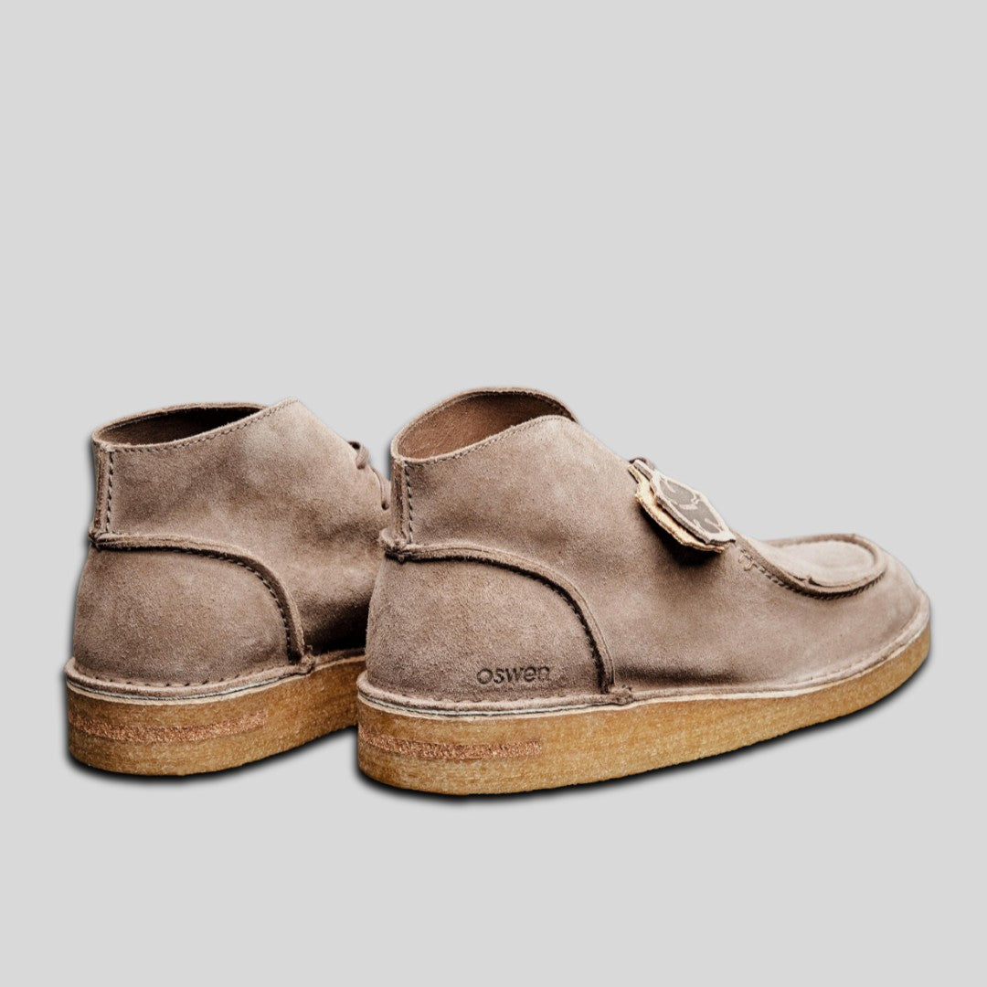 EWALDI - Taupe Suede