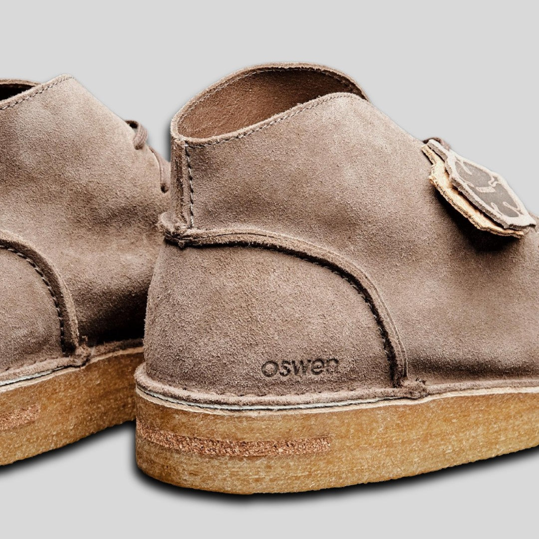 EWALDI - Taupe Suede