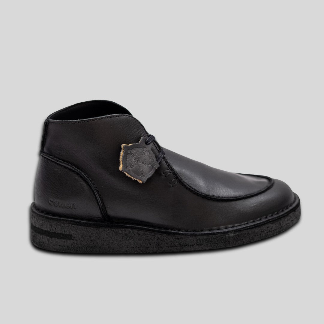 EWALDI - BLACK BUFFALO LEATHER