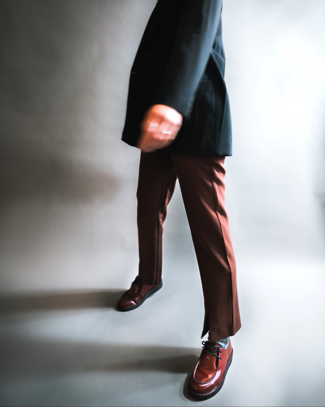 EWALDI LOW – BORDEAUX POLIDO-LEDER