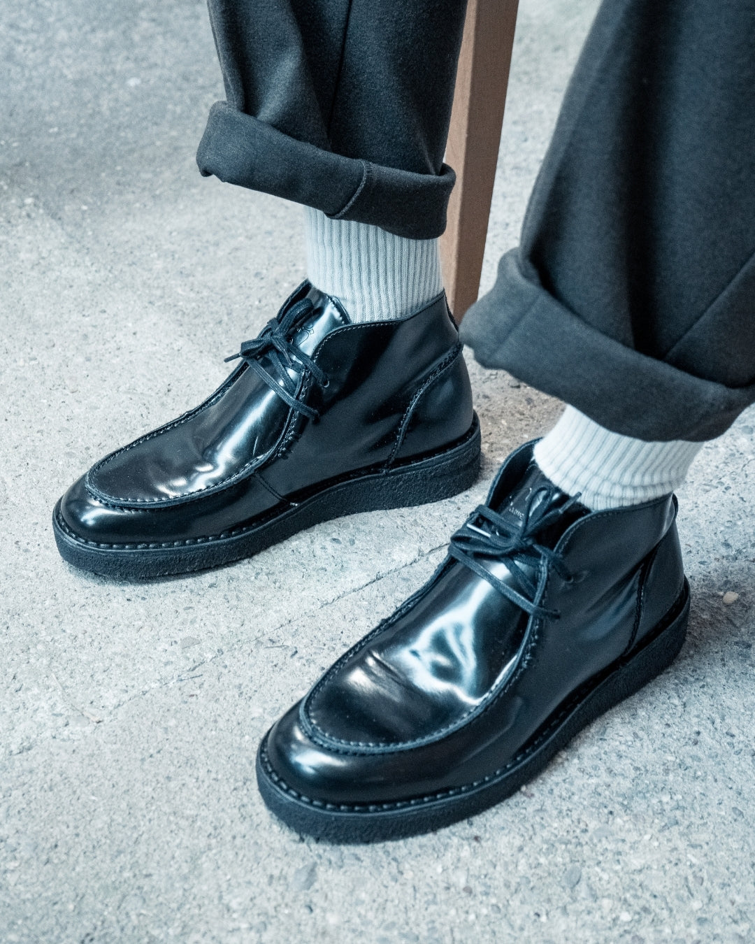 EWALDI – SCHWARZES POLIDO-LEDER