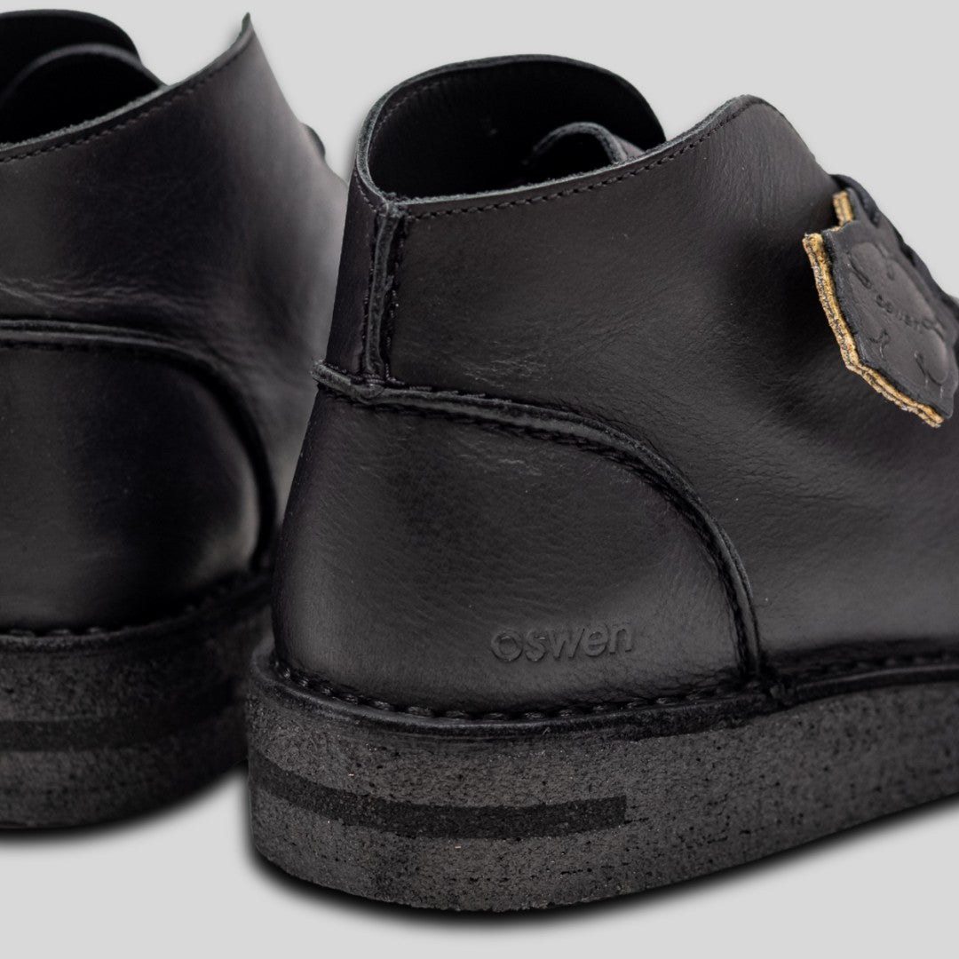 EWALDI - BLACK BUFFALO LEATHER