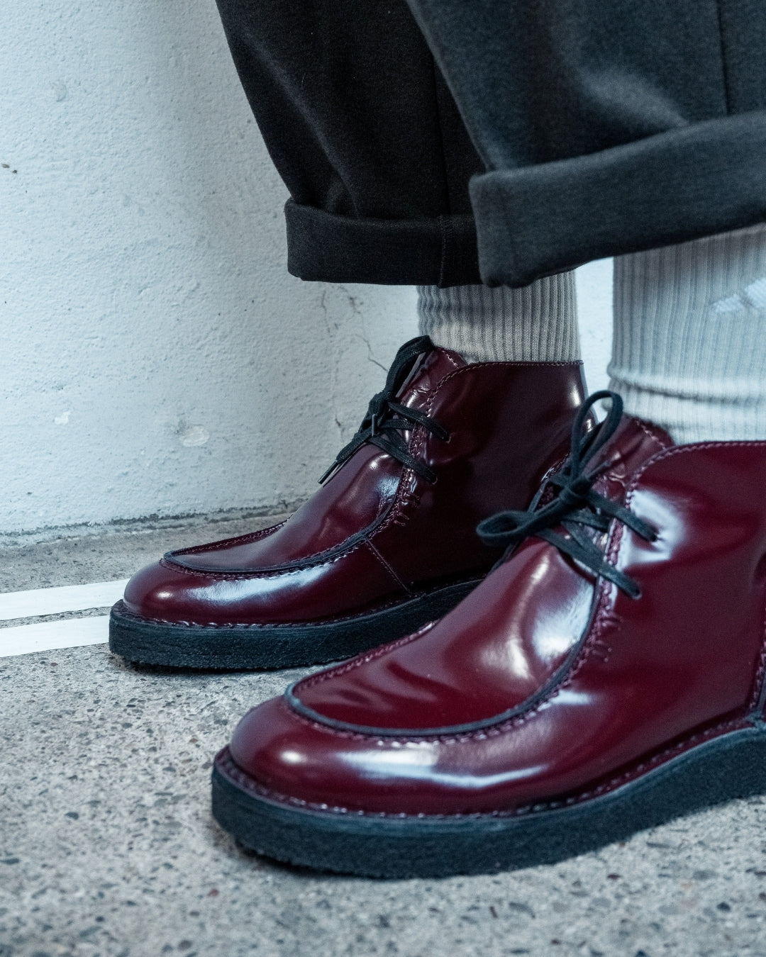 EWALDI - CUIR POLIDO BORDEAUX