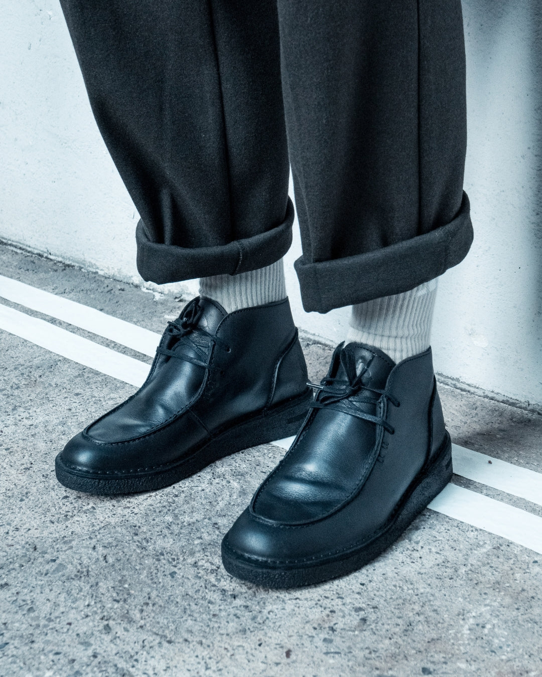 EWALDI - BLACK BUFFALO LEATHER