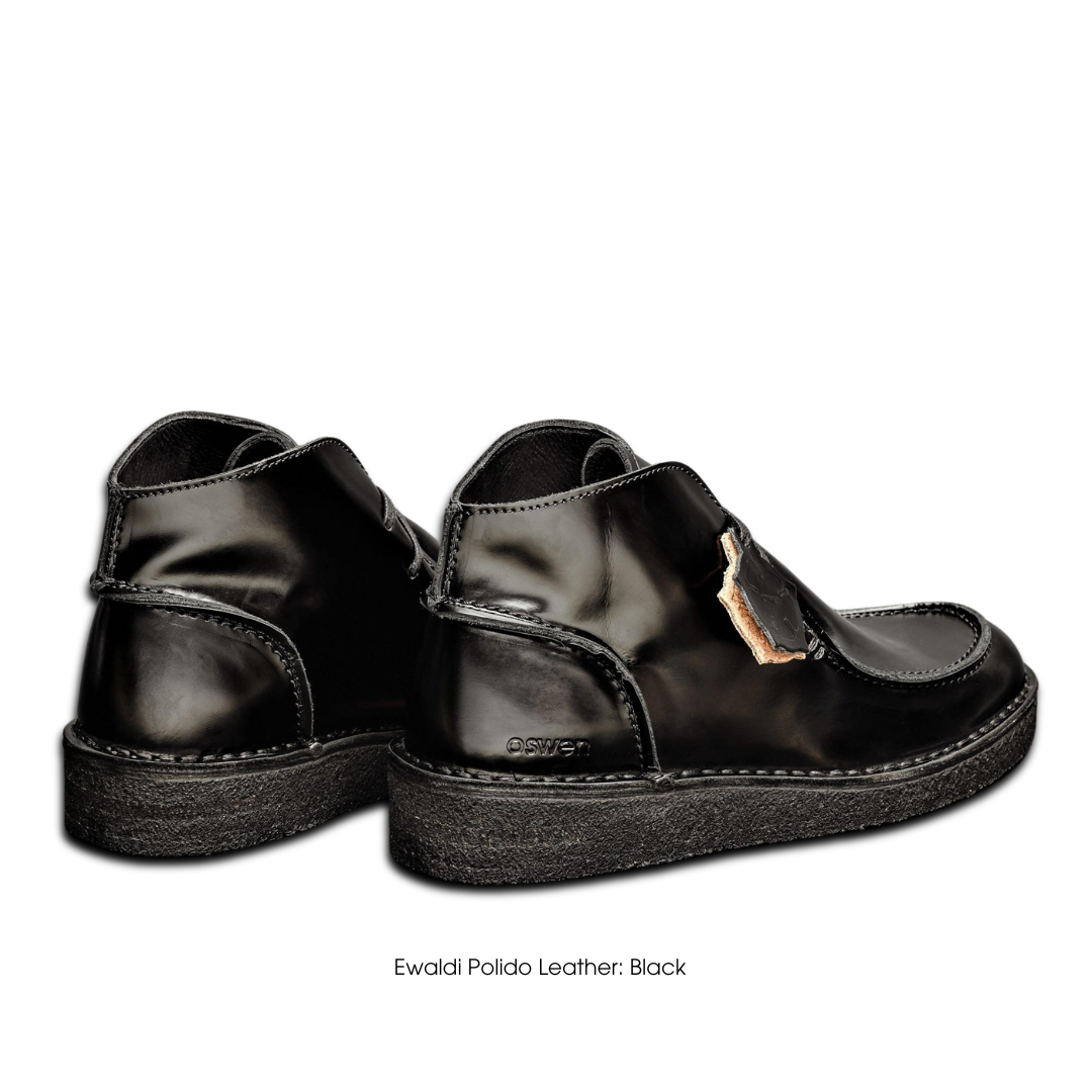 EWALDI – SCHWARZES POLIDO-LEDER